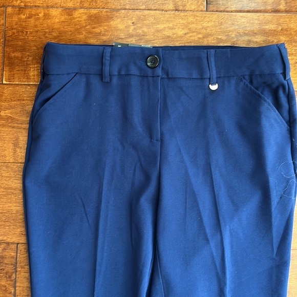 Jones New York Signature Cobalt Blue Stretch Pants       Size 4 - Picture 4 of 16